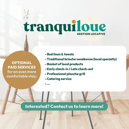 Tranquiloue - Petit - 10min Puy Du Fou *