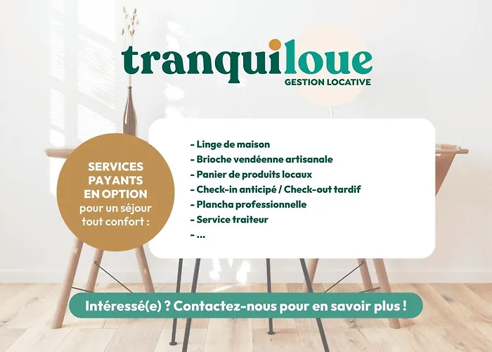 Tranquiloue - Petit - 10min Puy Du Fou 아파트 *